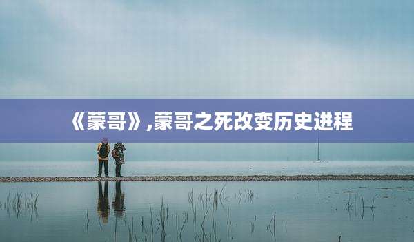 《蒙哥》,蒙哥之死改变历史进程