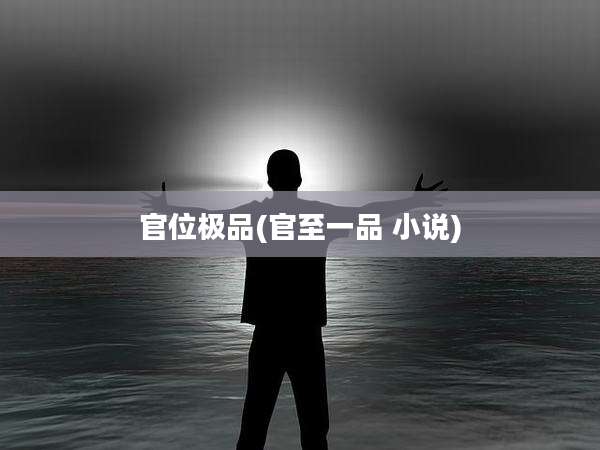 官位极品(官至一品 小说)