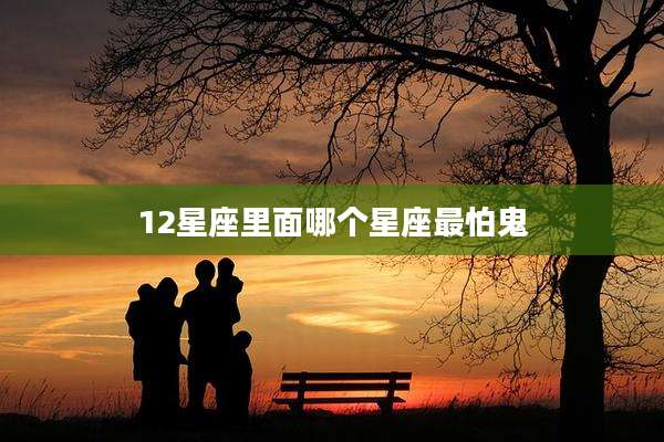 12星座里面哪个星座最怕鬼