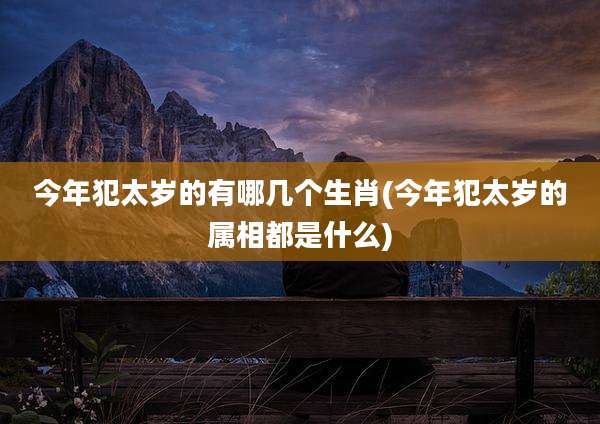 今年犯太岁的有哪几个生肖(今年犯太岁的属相都是什么)