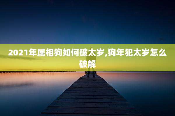 2021年属相狗如何破太岁,狗年犯太岁怎么破解