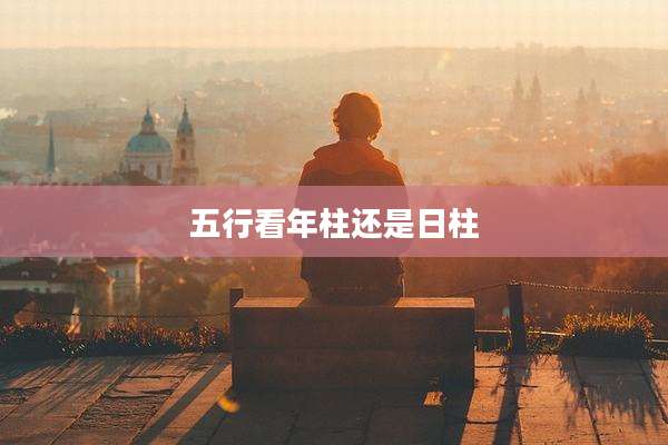 五行看年柱还是日柱