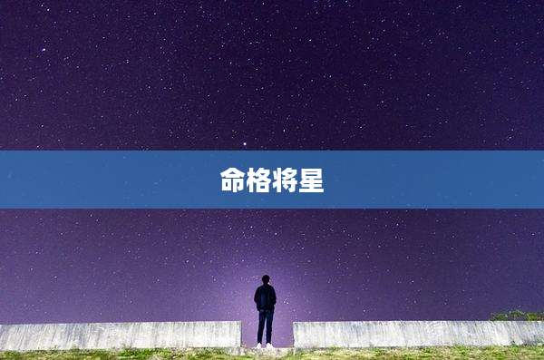 命格将星