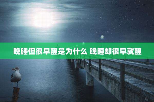 晚睡但很早醒是为什么 晚睡却很早就醒