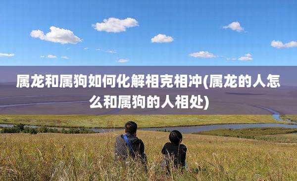 属龙和属狗如何化解相克相冲(属龙的人怎么和属狗的人相处)