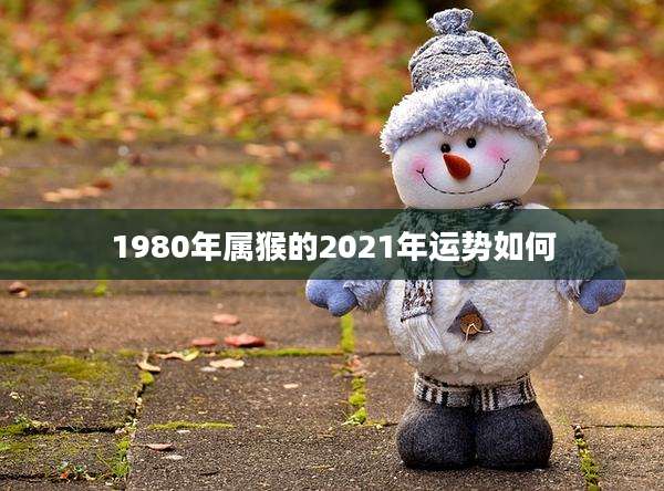 1980年属猴的2021年运势如何