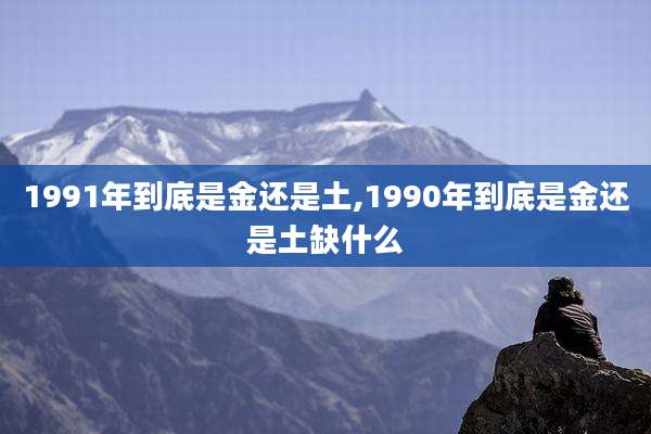 1991年到底是金还是土,1990年到底是金还是土缺什么