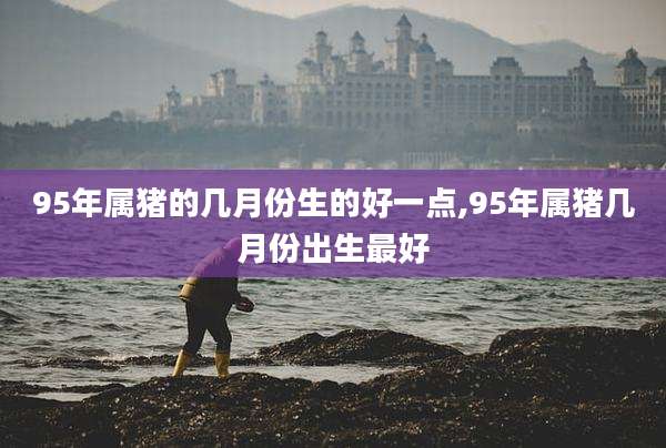 95年属猪的几月份生的好一点,95年属猪几月份出生最好