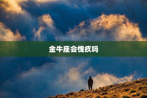 金牛座会愧疚吗