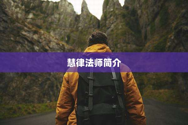 慧律法师简介