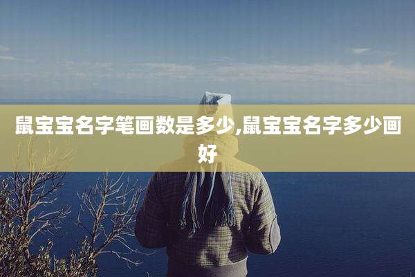 鼠宝宝名字笔画数是多少,鼠宝宝名字多少画好