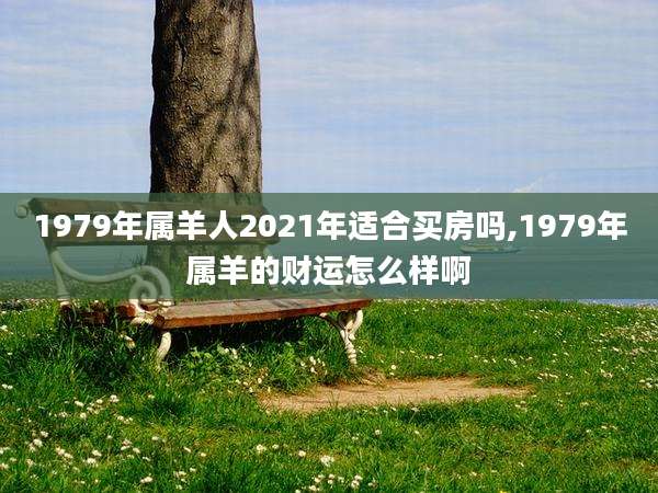 1979年属羊人2021年适合买房吗,1979年属羊的财运怎么样啊