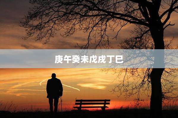 庚午癸未戊戌丁巳