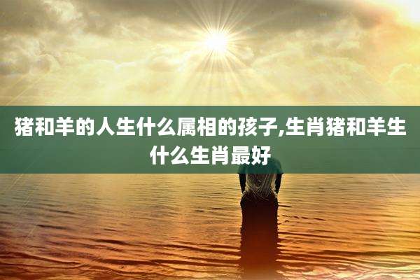 猪和羊的人生什么属相的孩子,生肖猪和羊生什么生肖最好