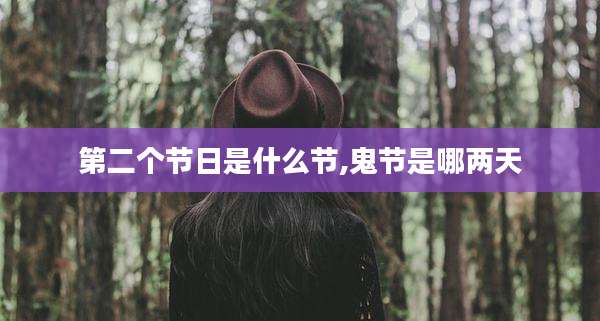 第二个节日是什么节,鬼节是哪两天