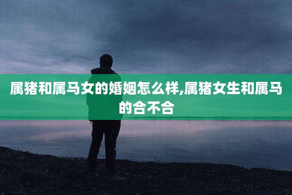 属猪和属马女的婚姻怎么样,属猪女生和属马的合不合