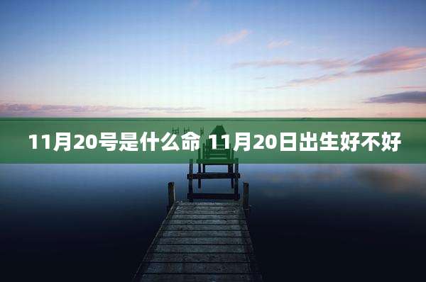 11月20号是什么命 11月20日出生好不好
