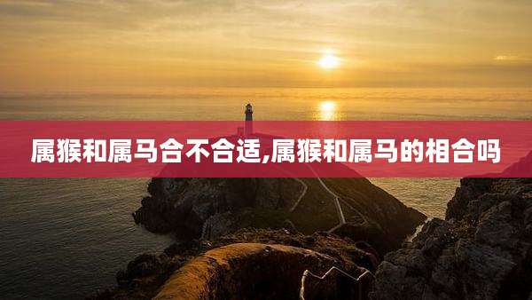 属猴和属马合不合适,属猴和属马的相合吗