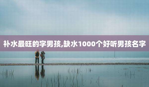 补水最旺的字男孩,缺水1000个好听男孩名字