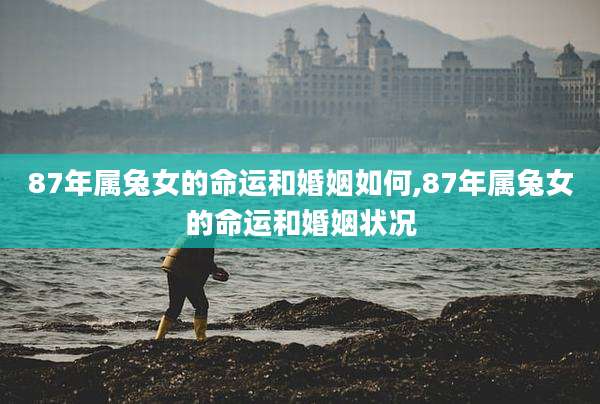 87年属兔女的命运和婚姻如何,87年属兔女的命运和婚姻状况