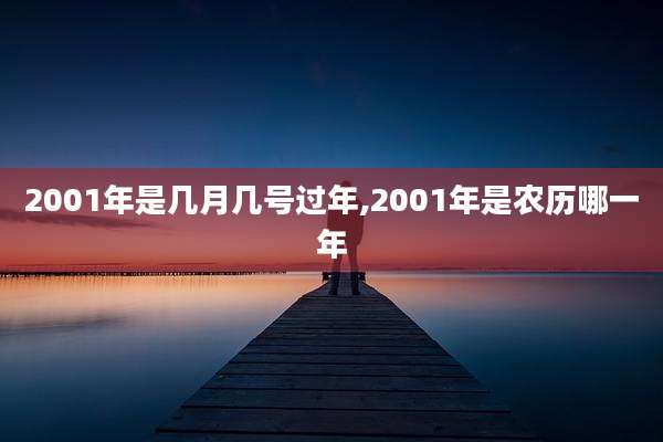 2001年是几月几号过年,2001年是农历哪一年