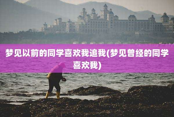 梦见以前的同学喜欢我追我(梦见曾经的同学喜欢我)