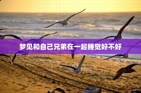 梦见和自己兄弟在一起睡觉好不好