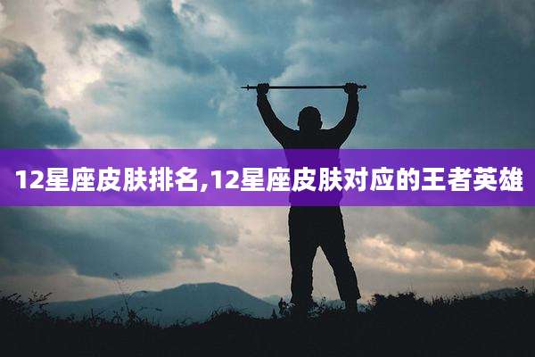 12星座皮肤排名,12星座皮肤对应的王者英雄