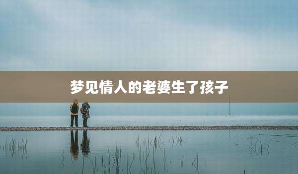 梦见情人的老婆生了孩子