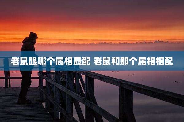 老鼠跟哪个属相最配 老鼠和那个属相相配