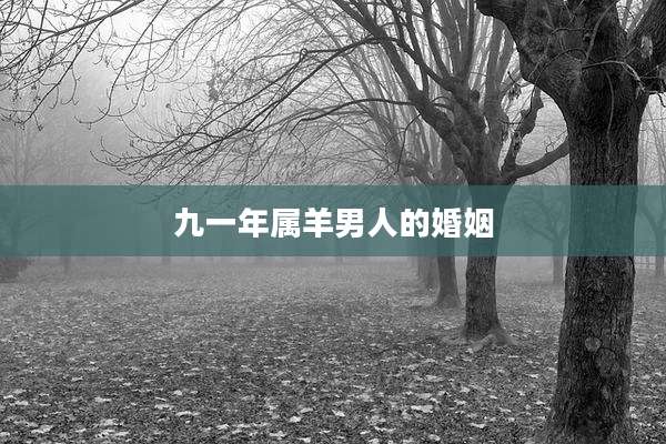九一年属羊男人的婚姻
