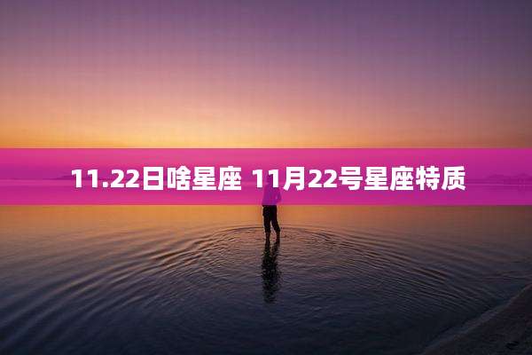 11.22日啥星座 11月22号星座特质