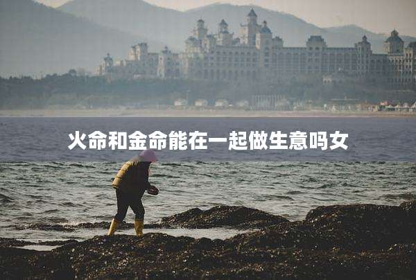 火命和金命能在一起做生意吗女
