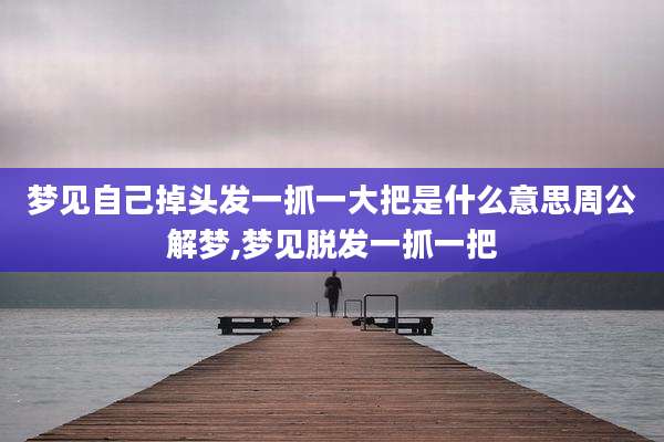 梦见自己掉头发一抓一大把是什么意思周公解梦,梦见脱发一抓一把