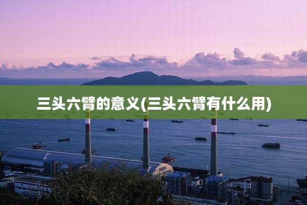 三头六臂的意义(三头六臂有什么用)