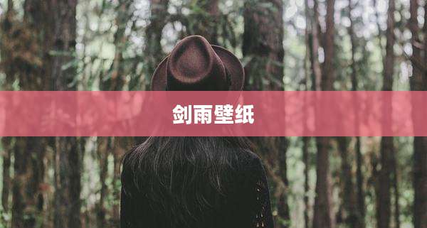 剑雨壁纸
