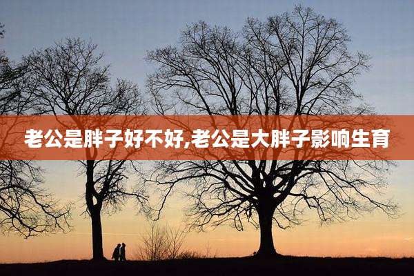 老公是胖子好不好,老公是大胖子影响生育