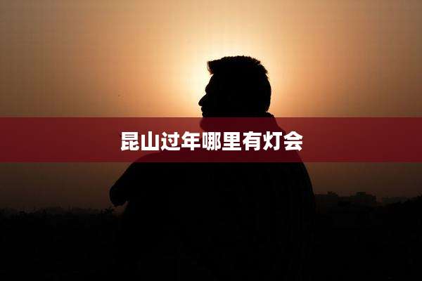昆山过年哪里有灯会