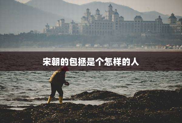 宋朝的包拯是个怎样的人