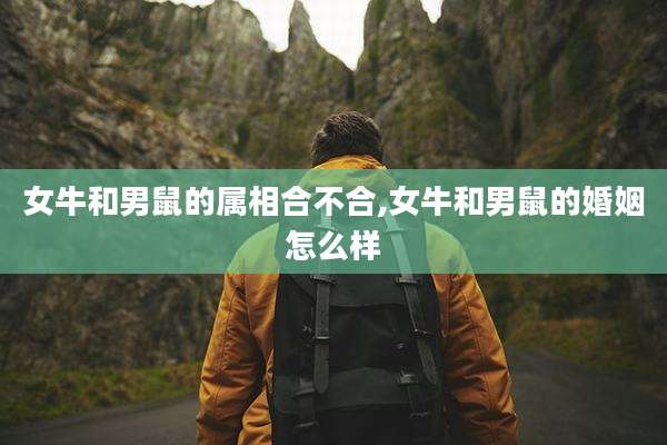 女牛和男鼠的属相合不合,女牛和男鼠的婚姻怎么样
