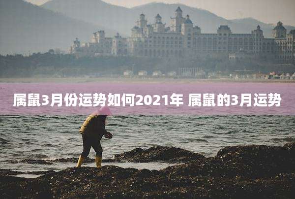 属鼠3月份运势如何2021年 属鼠的3月运势