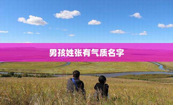 男孩姓张有气质名字