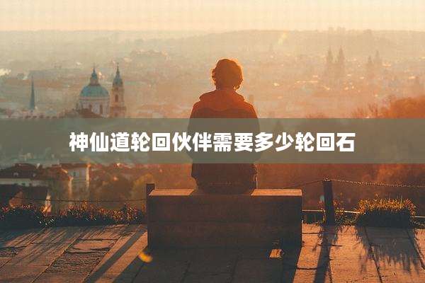 神仙道轮回伙伴需要多少轮回石