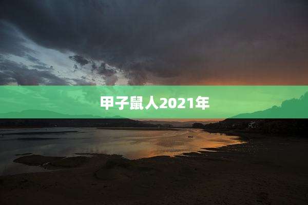 甲子鼠人2021年