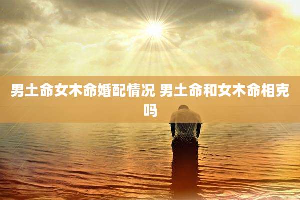男土命女木命婚配情况 男土命和女木命相克吗