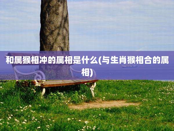 和属猴相冲的属相是什么(与生肖猴相合的属相)