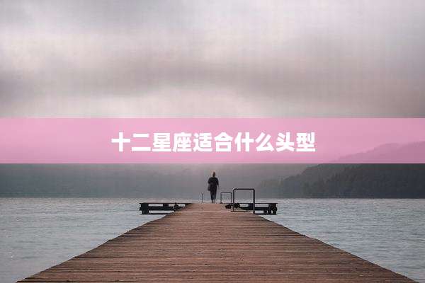 十二星座适合什么头型