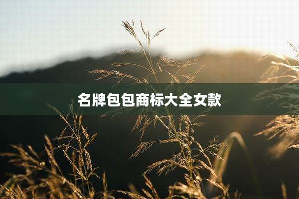 名牌包包商标大全女款