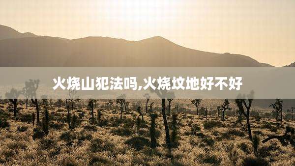 火烧山犯法吗,火烧坟地好不好