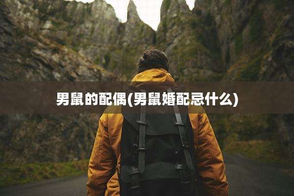 男鼠的配偶(男鼠婚配忌什么)